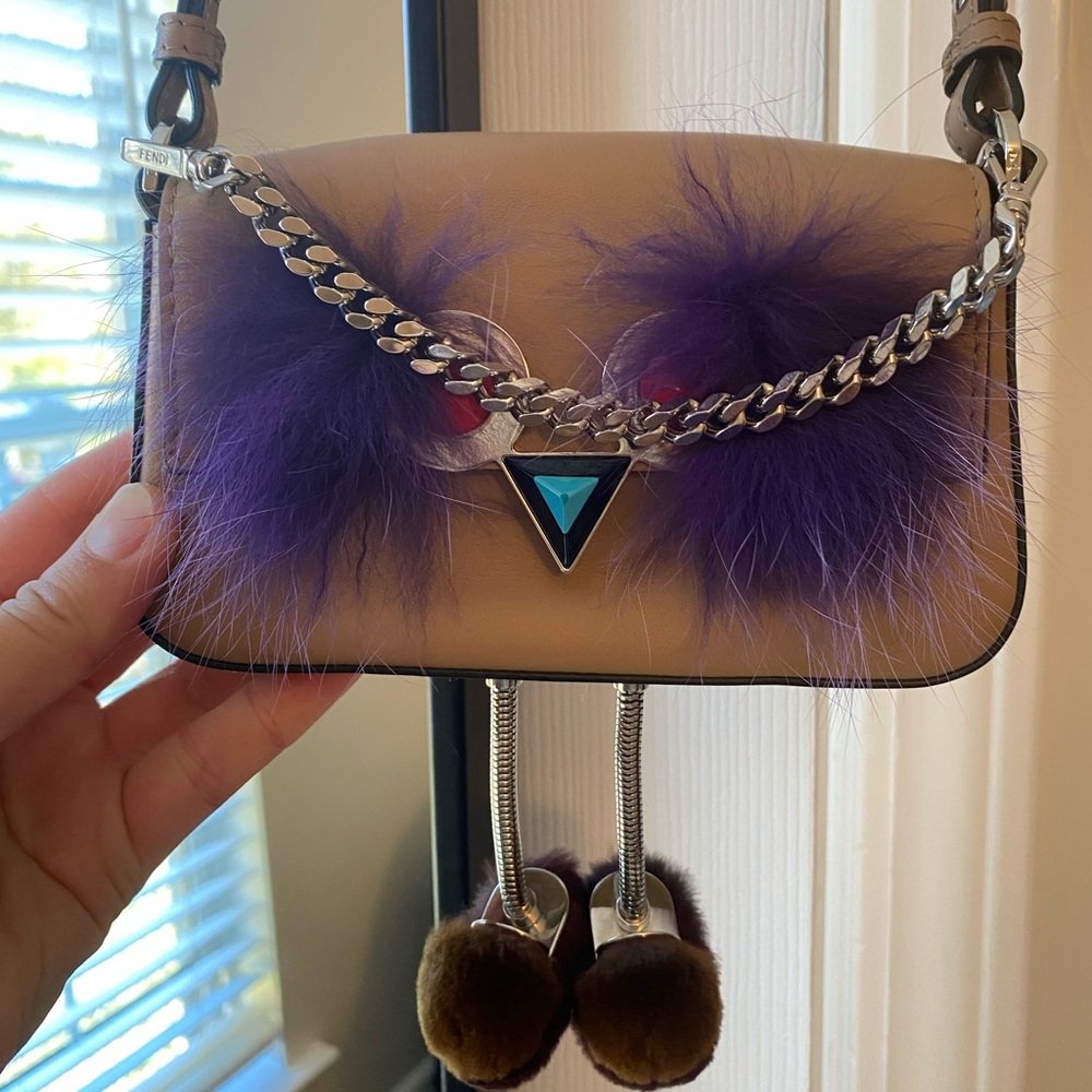 Fendi “Monster” Micro Hypnoteyes crossbody bag